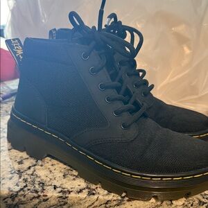 Dr. Martens Women's Bonny Chukka Boot, Black Extra Tough Poly+rubbery, 6